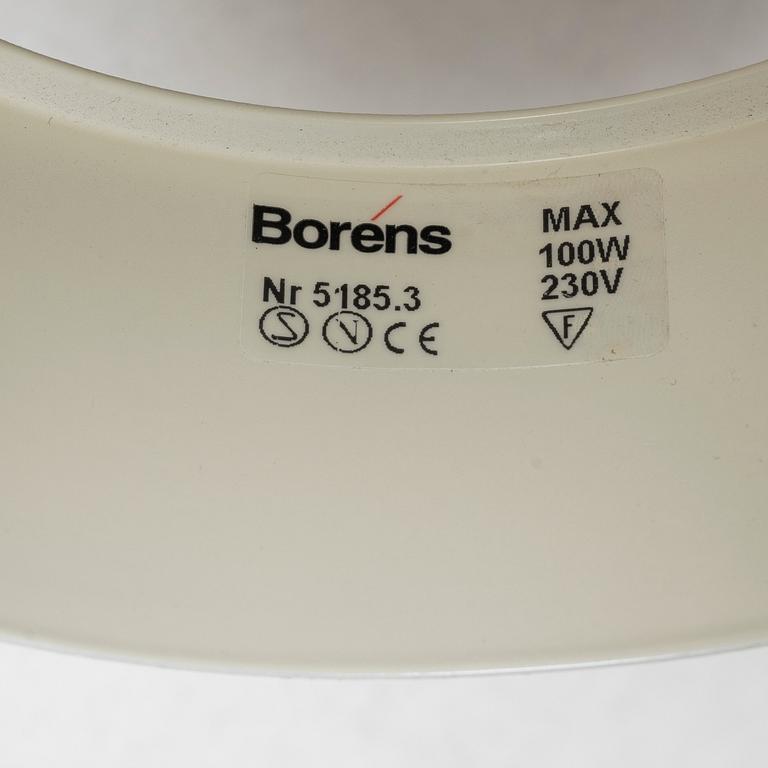 Four ceiling lamps, model 5185, Boréns, end of the 20th century.