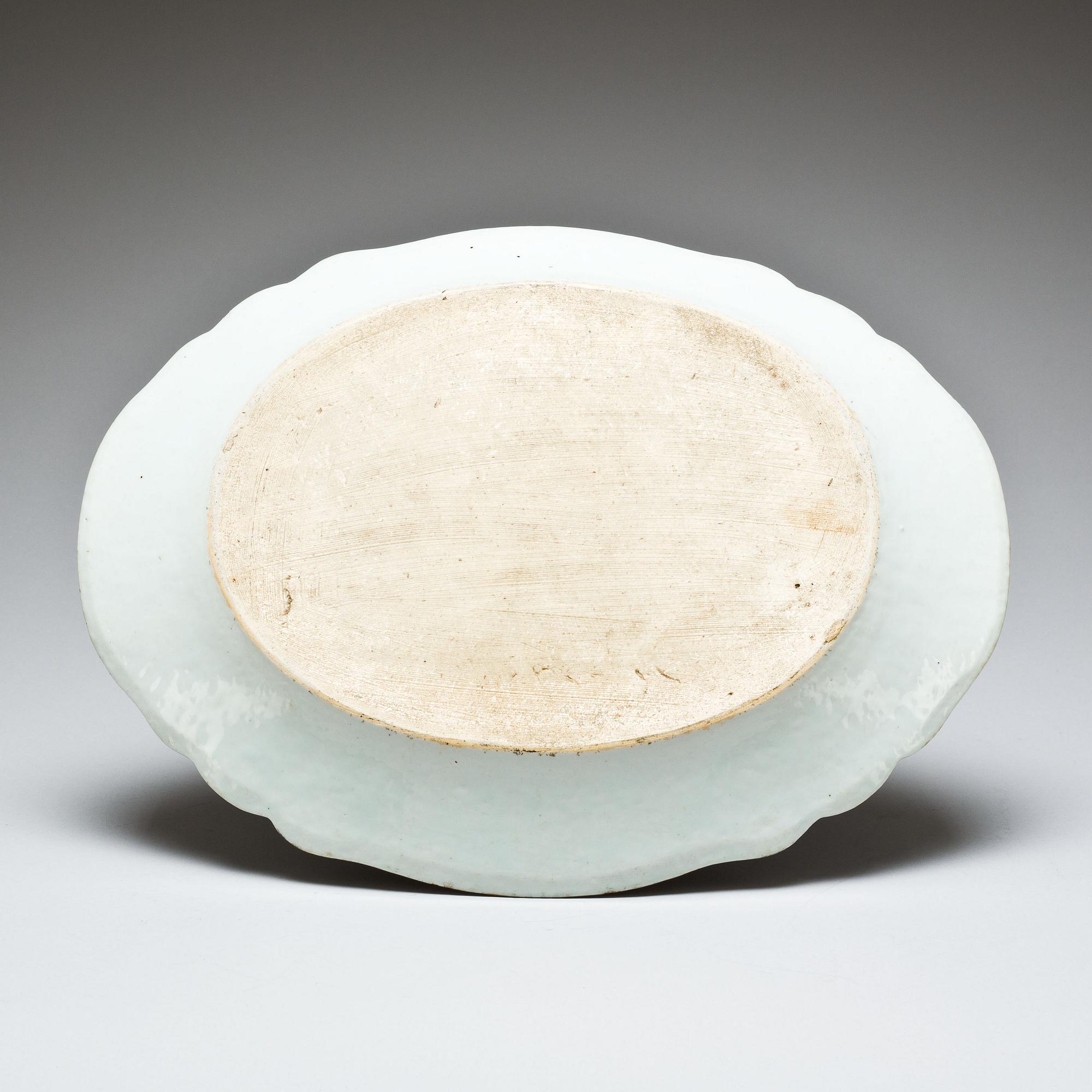 STEKFAT, kompaniporslin, Kina, Qialong, 1736-95.