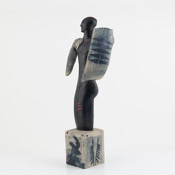 Björn Nyberg, sculpture, stoneware.