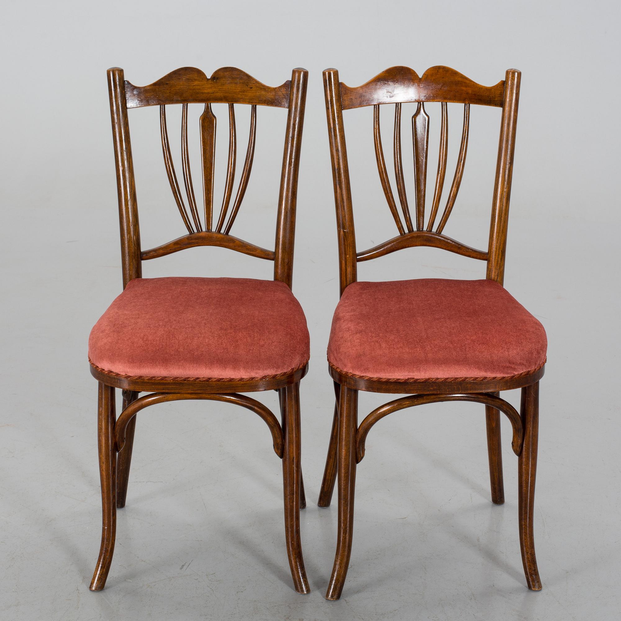 2 pcs of chairs, Fischel, first half of the 20th century,
