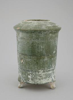 URNA, keramik, Kina. Han dynastin (206 f.Kr.–220 e.Kr).