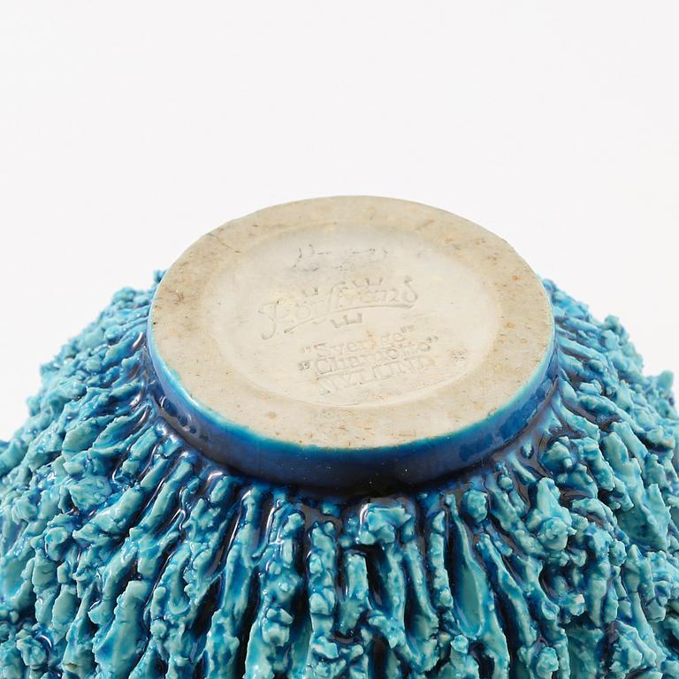 Gunnar Nylund, vas chamotterat stengods, signerad.