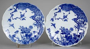 PARTI JAPAN, 4 st, porslin, 1900-talets första hälft.
