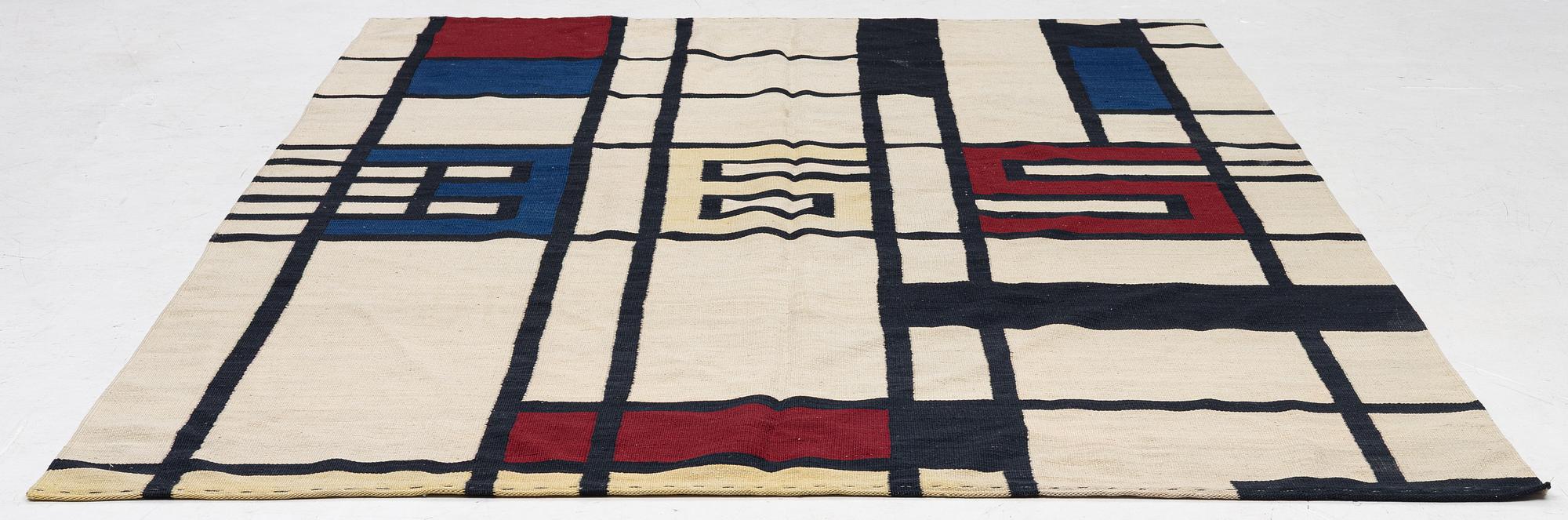 Matta, slätvävd, ca 282 x 206 cm.