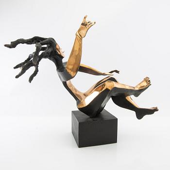 Timo Solin, sculpture bronze, signed 8/8.