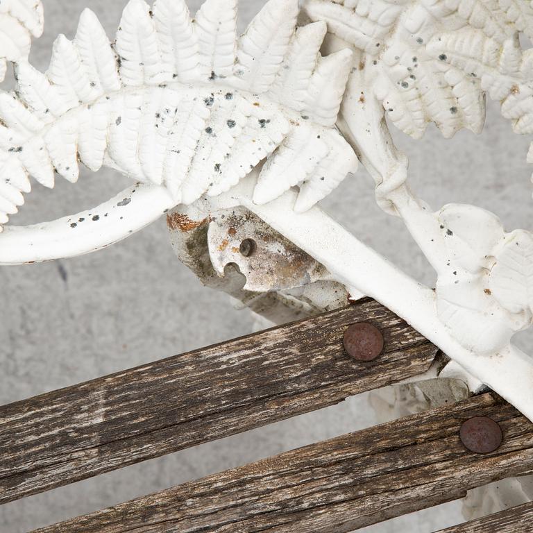 Garden sofa, Stockholm, second half of the 20th century.