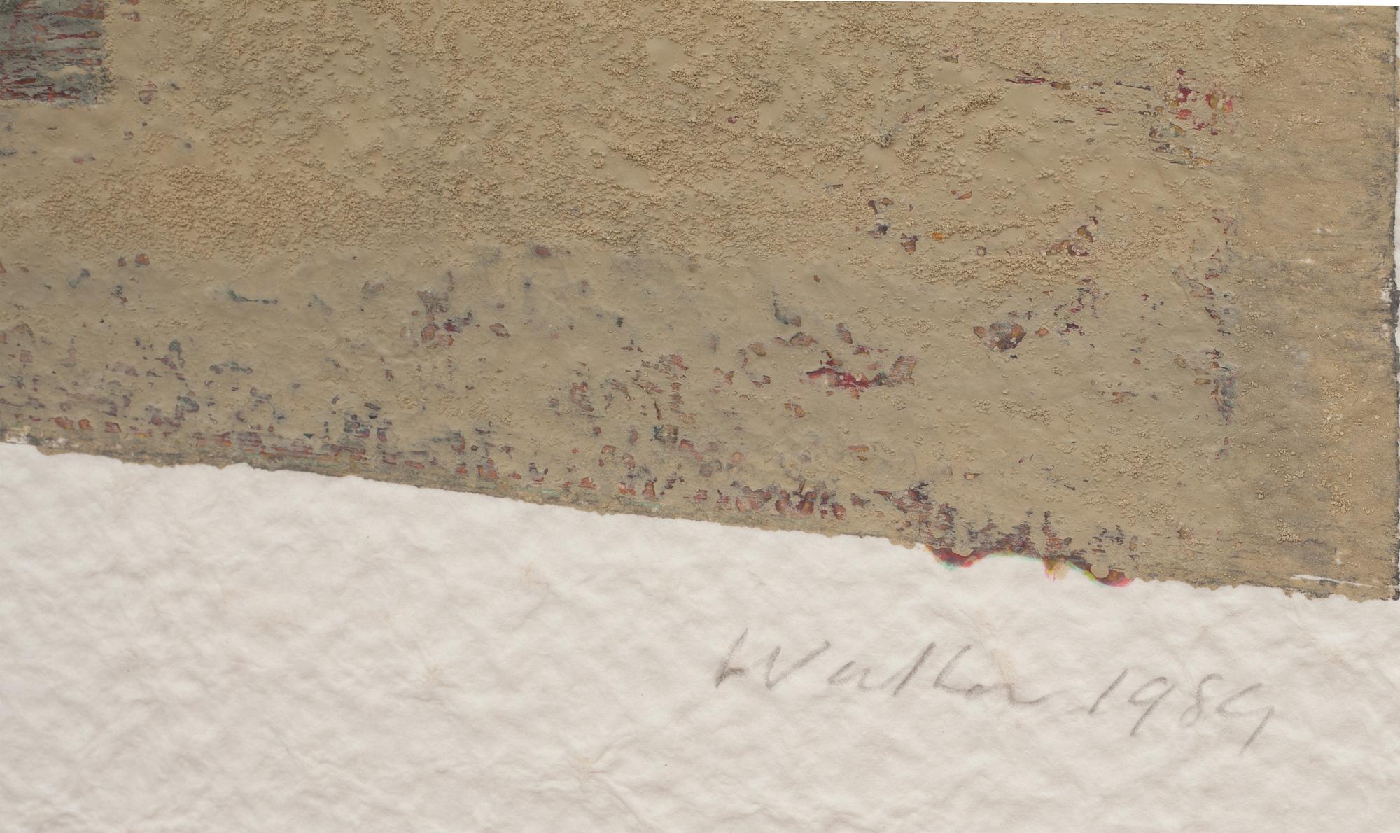 OKÄND KONSTNÄR, teknik på papper, daterad -89.