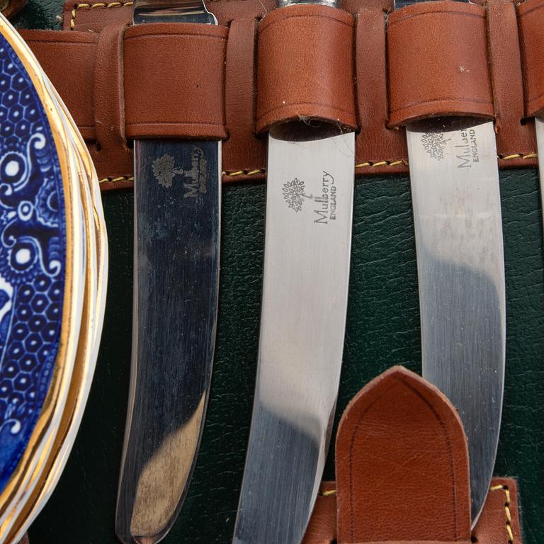 Picknickkorg Mulberry England sent 1900-tal.