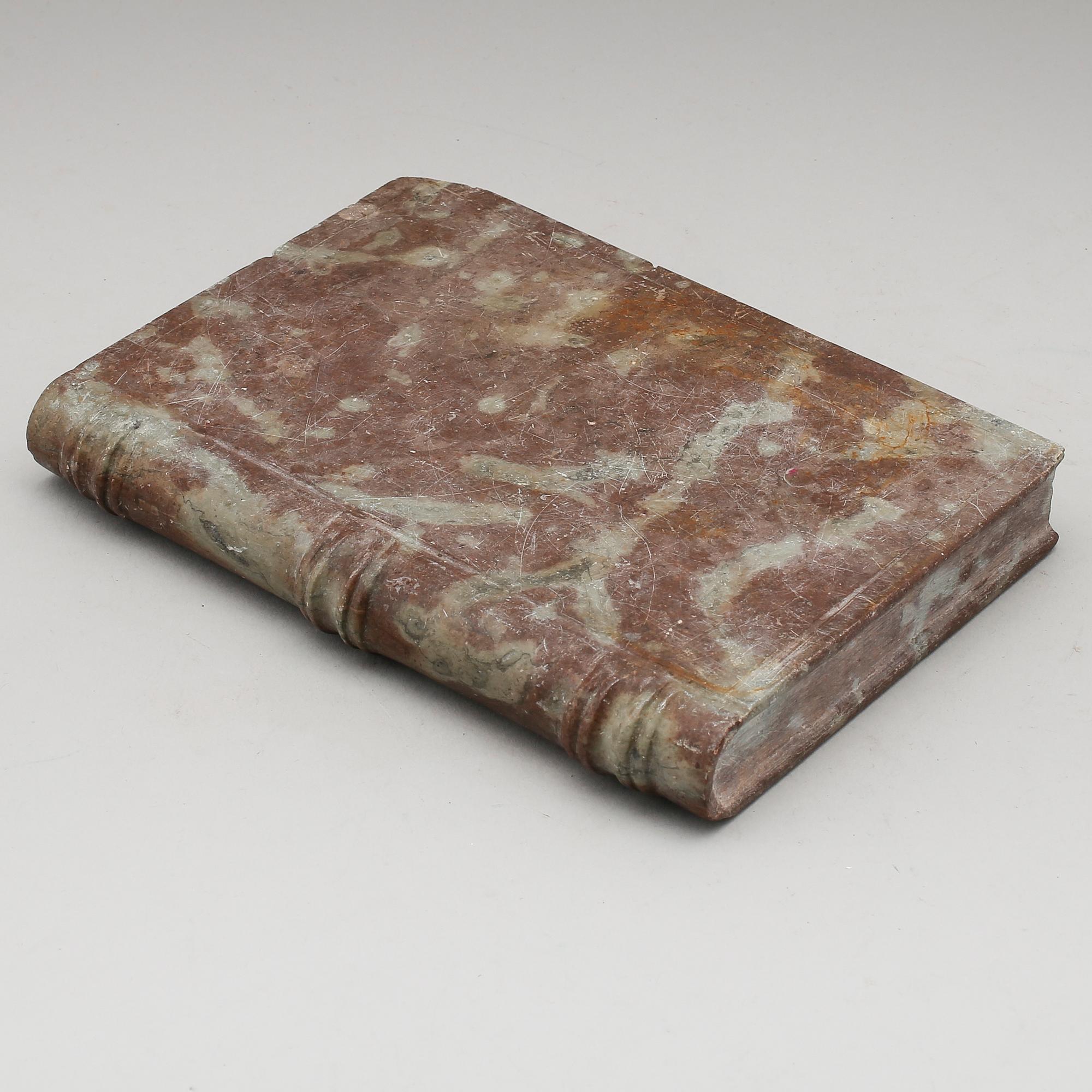 BREVPRESS, marmor, 1700-/1800-tal.