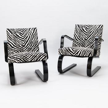 MAIJA HEIKINHEIMO, a pair of  1930s '242' armchairs for Asko, Finland.