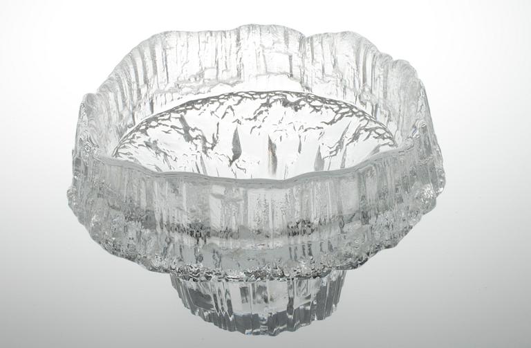 SKÅL, glas, "Stellaria", sign. Tapio Wirkkala, -3450, Iittala.