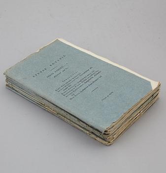 JOHAN WILHELM PALMSTRUCH, "Svensk Botanik, vol I-V. 1803-1805.