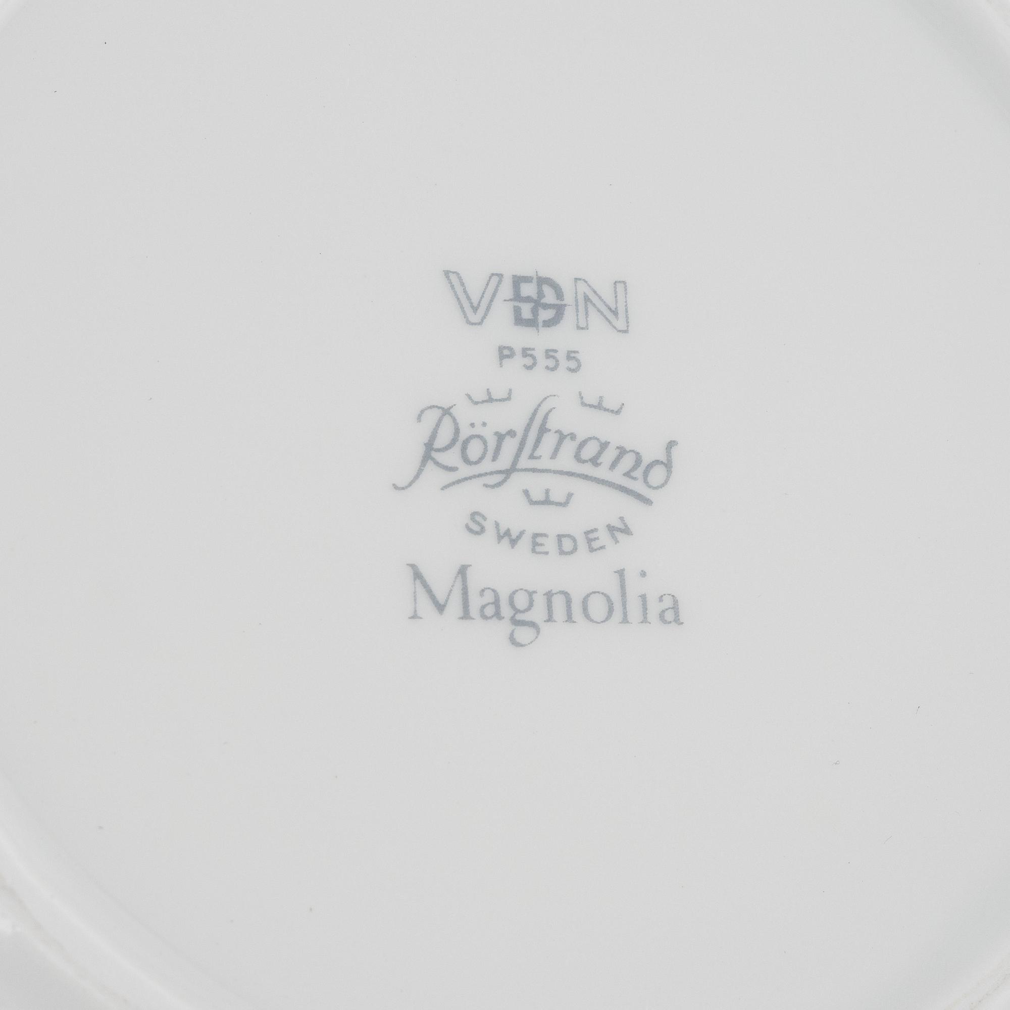 Louise Adelborg, a 167-piece 'Swedish Grace' dinner service, Rörstrand.