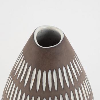 Ingrid Atterberg, vas, "Negro", Upsala Ekeby, 1950-tal.