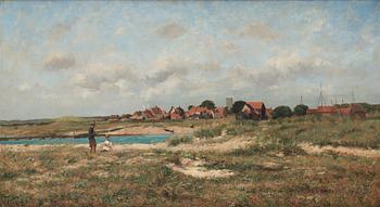 Alfred Conquest, Summer Coastal Landscape.