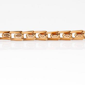 ARMBAND, 18K guld, svenska stämplar, 1921. Vikt ca 19 g.