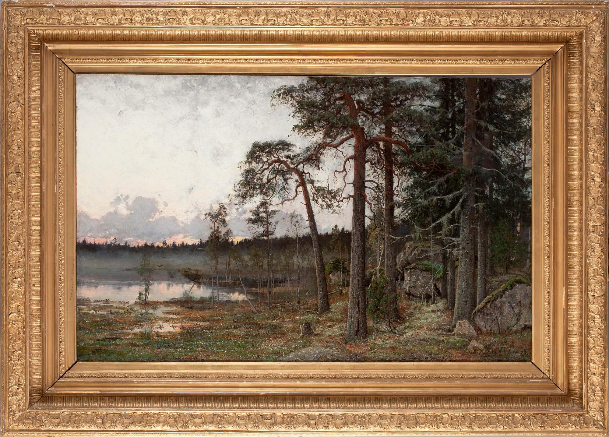 CHARLOTTE WAHLSTRÖM, olja på duk, sign o dat -84.