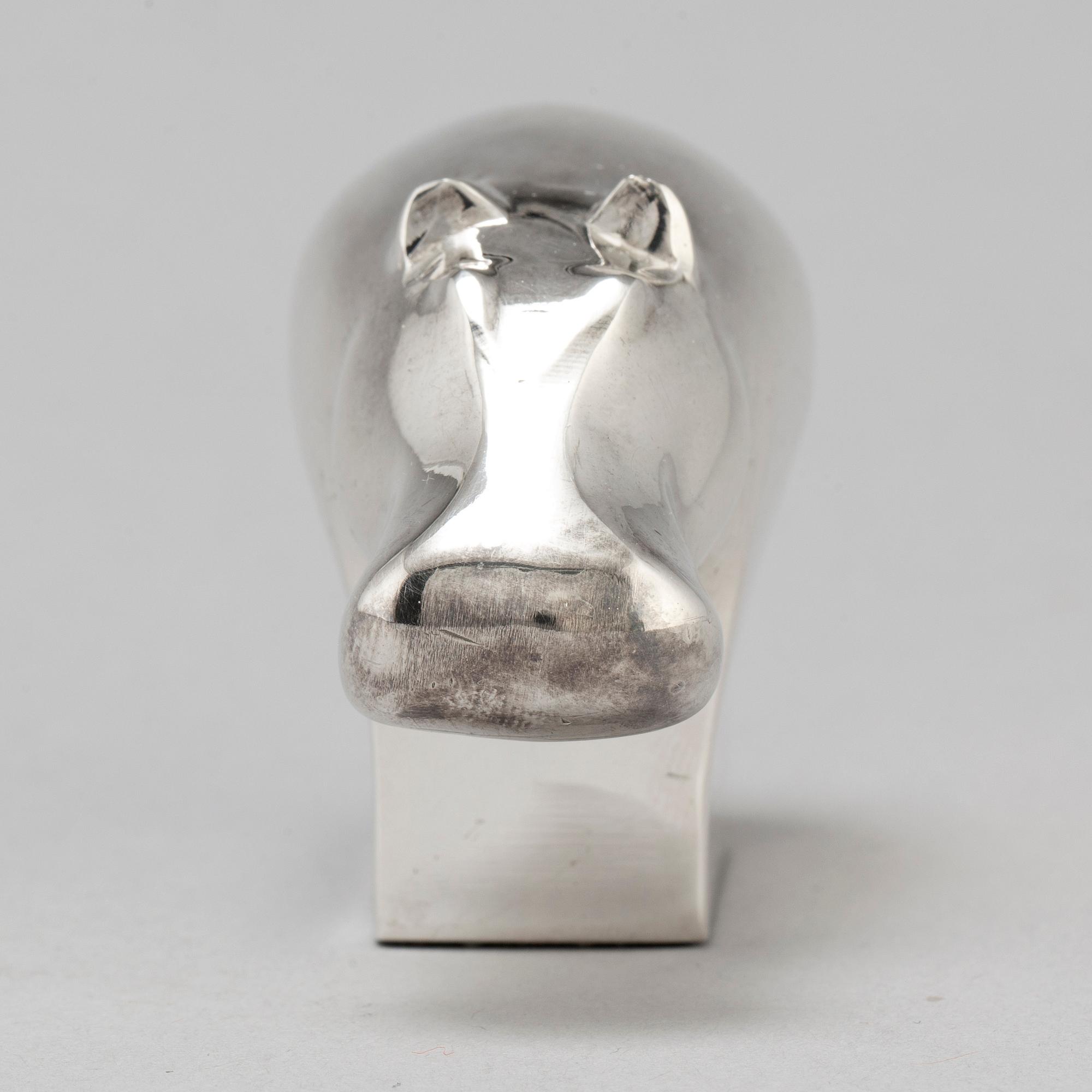GUNNAR CYRÉN, sculpture, zink, Dansk Designs, Japan.