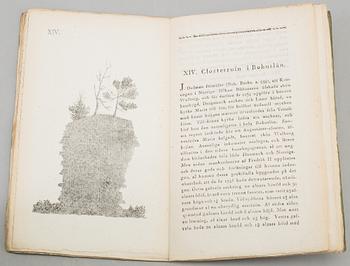 A book, J. G. Liljegren / C. G. Brunius: Nordiska fornlemningar. 1-2.