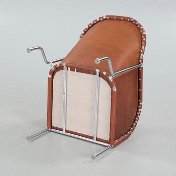 A "Bruno" lounge chair, designed by Mats Theselius for Källemo, around year 2000.
