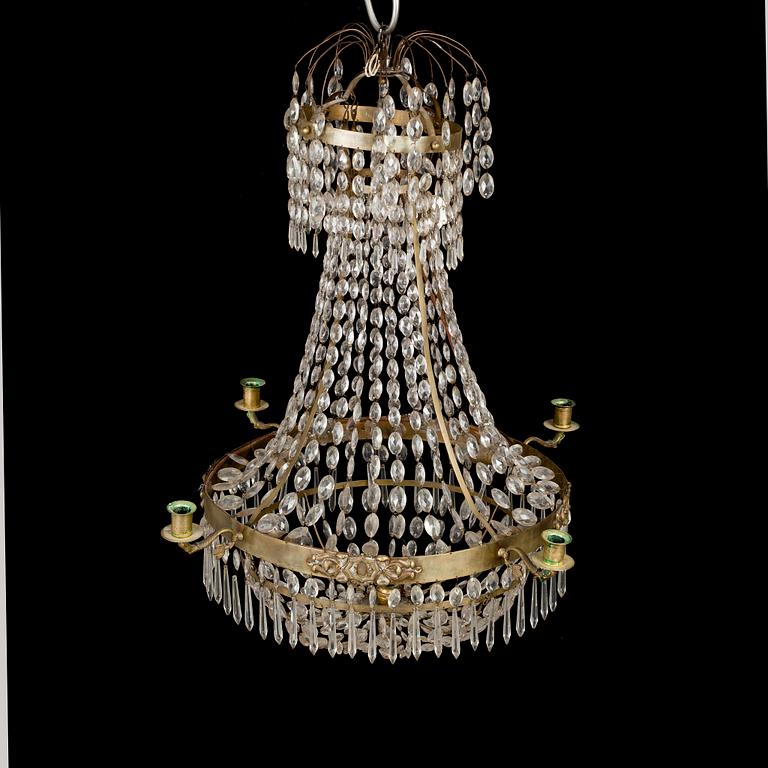 LJUSKRONA, gustaviansk stil 1800-talets slut.