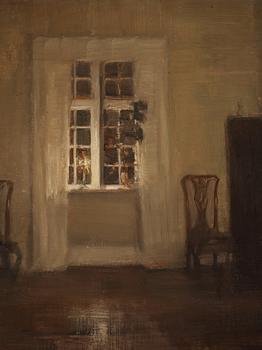 Carl Holsoe, Evening Interior.