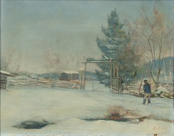 Alarik Böök, Winter motif.