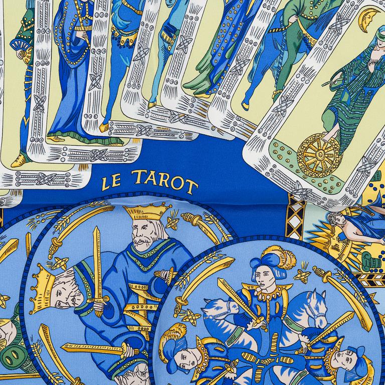 Hermès, scarf, "Le Tarot".