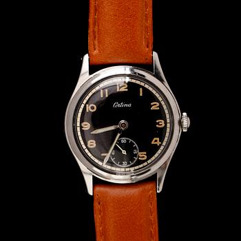 ARMBANDSUR, stål, Certina, 1900-talets andra hälft.