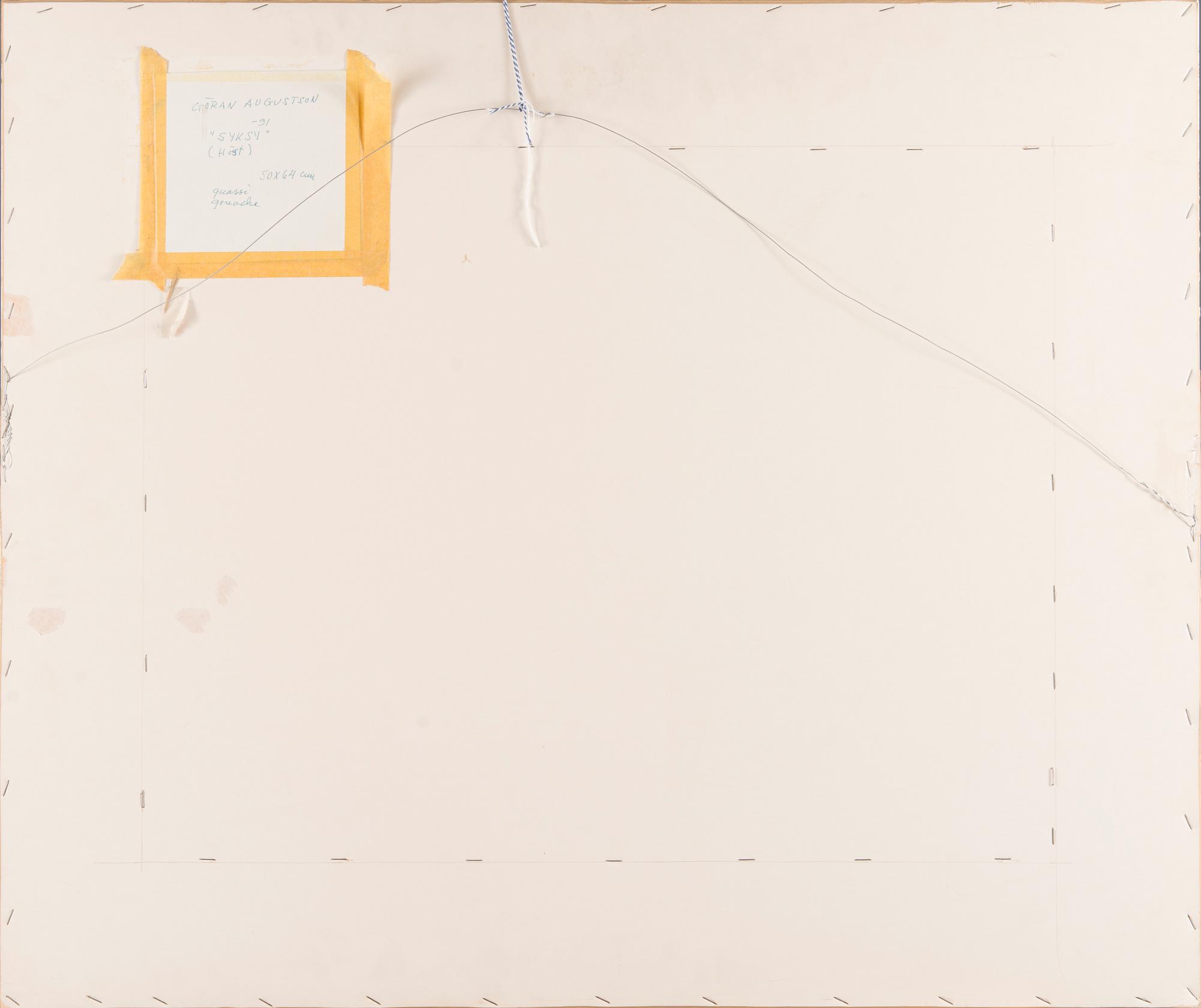 GÖRAN AUGUSTSON, 'SYKSY'.