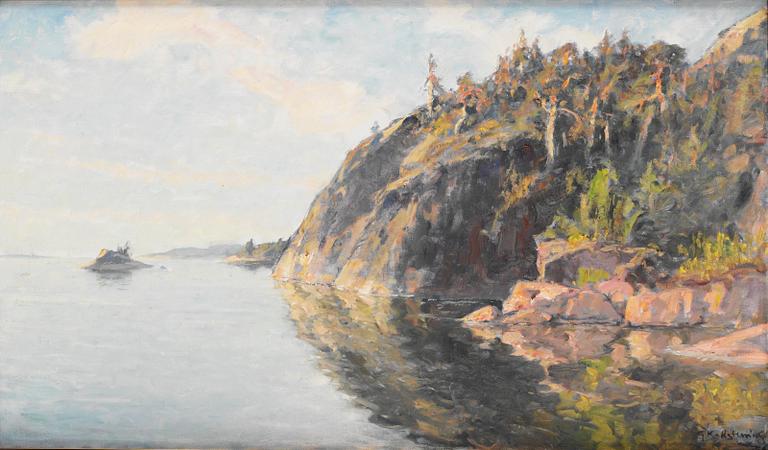 Gottfrid Kallstenius, Kustlandskap.