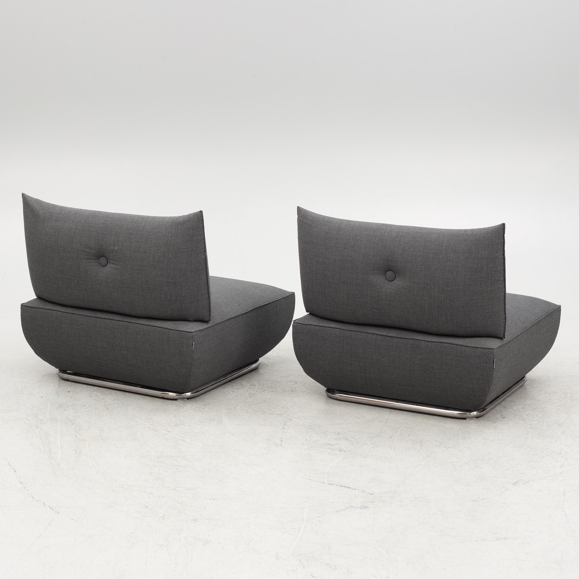 Stefan Borselius, sofa, 2 pieces "Dunder", Blå Station. contemporary.
