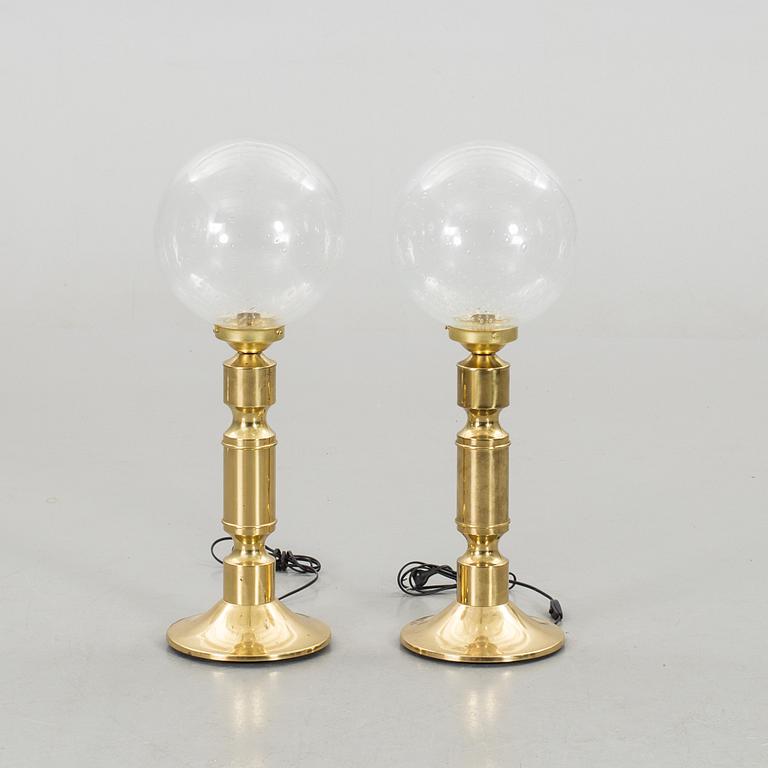 TWO 1970`S LAMPS.