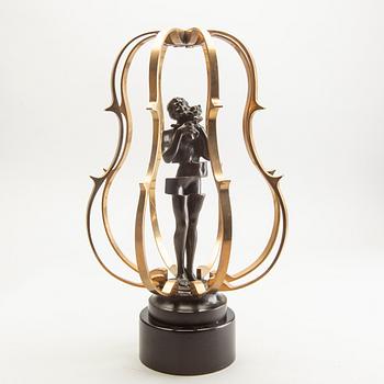 Fernandez Arman, a bronze sculpture signed and numbered 7/100.