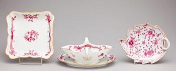 SERVIS, 53+2 delar, porslin, Meissen, 1900-talets början.