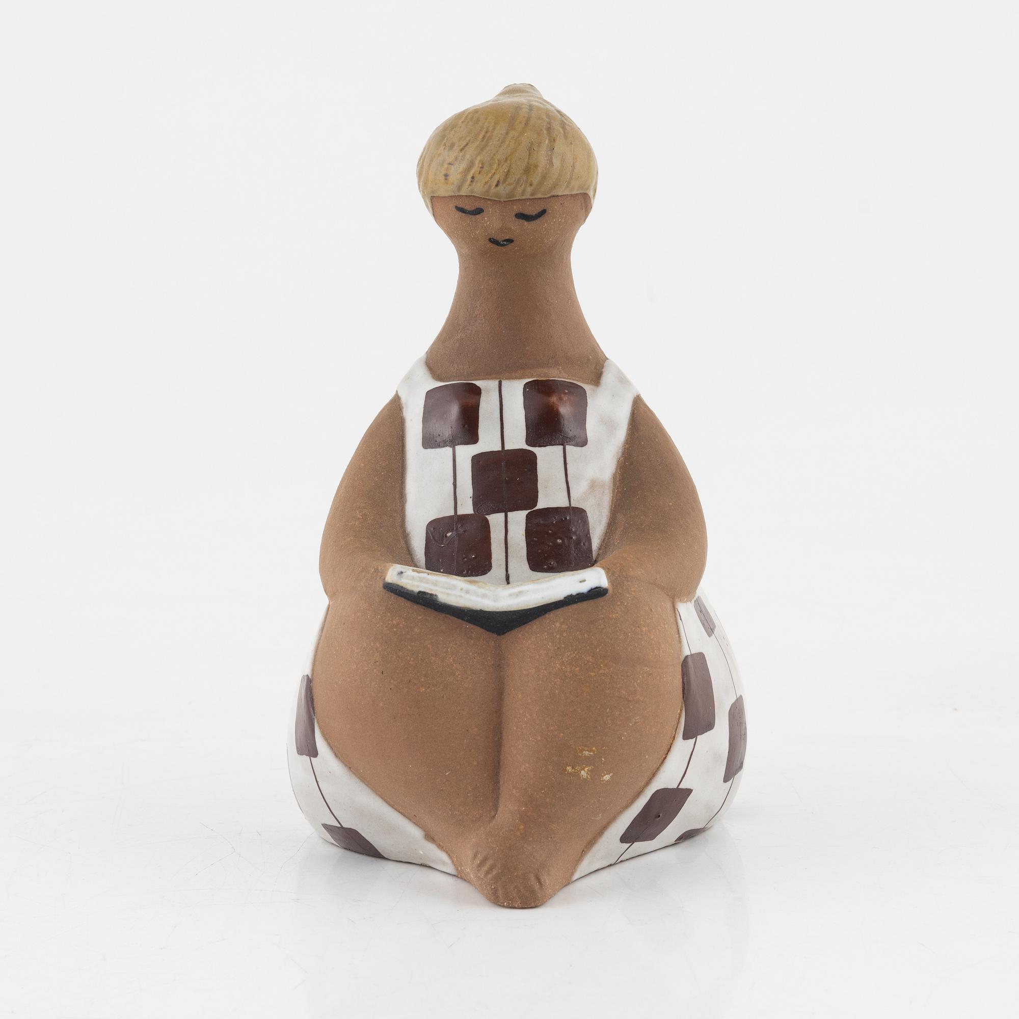 Lisa Larson, figurin, "Charlotta", Gustavsberg.