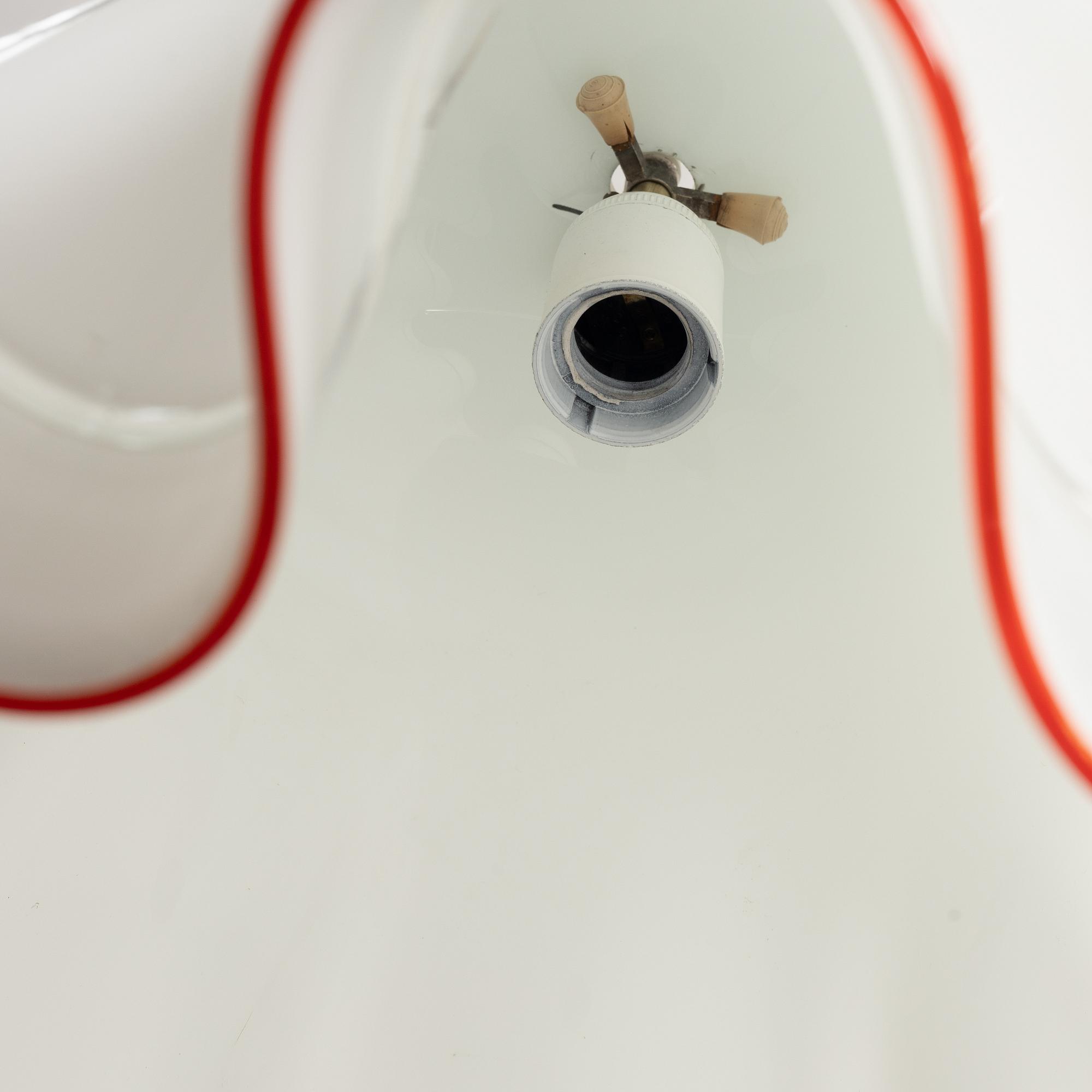 A ceiling lamp, probably Italy, second half of the 20th Century.