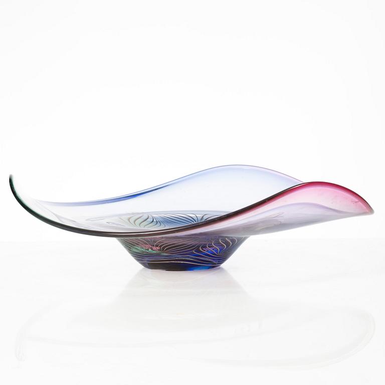 Adam Jablonski, bowl, glass, Poland.