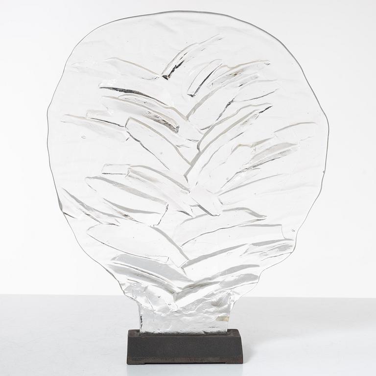 Christer Sjögren, sculpture, glass, Lindshammar.