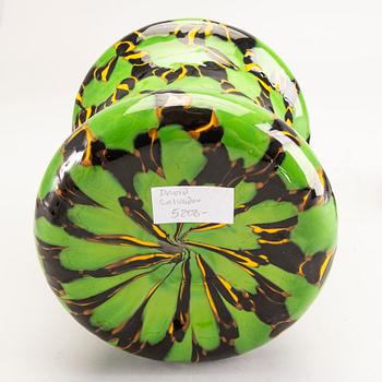 Davide Salvadore, a signed glass urn Österlens glashytta 2016.