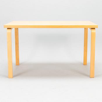 ALVAR AALTO, A 1990's '81B' table for Artek.