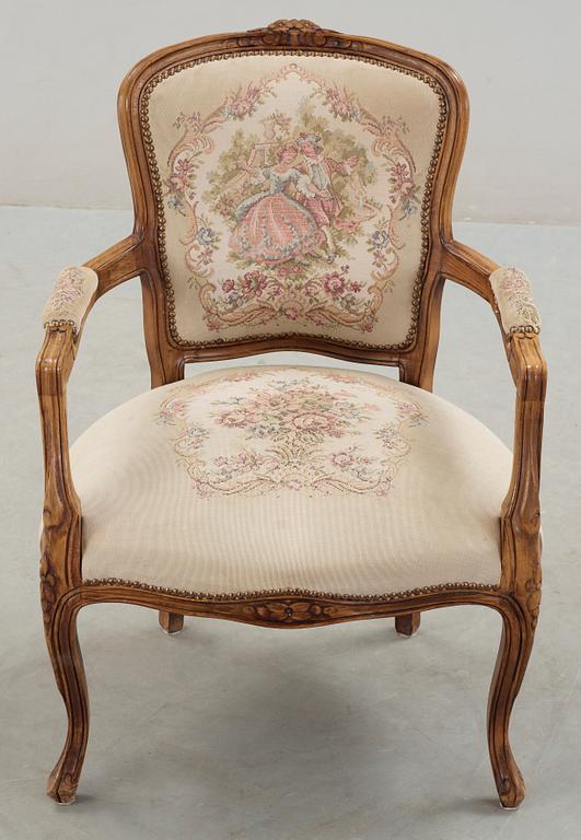 KARMSTOL, Louis XVI-stil, 1900-tal.