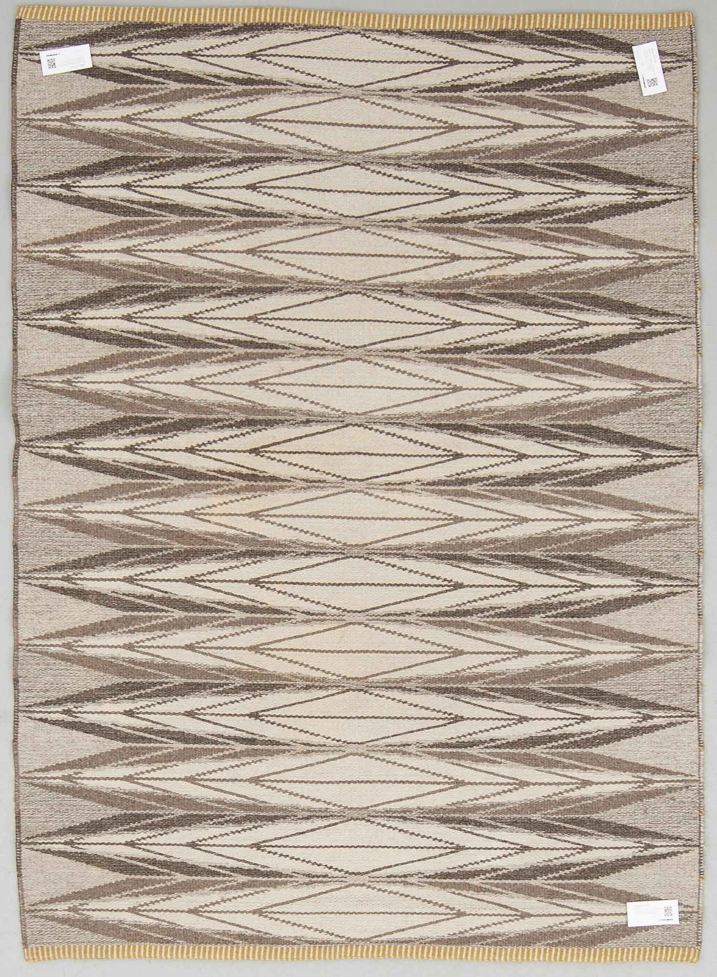 MATTA, rölakan, dubbelsidig, "Sylarna", Ingrid Dessau, Kasthall, ca 197 x 144 cm.