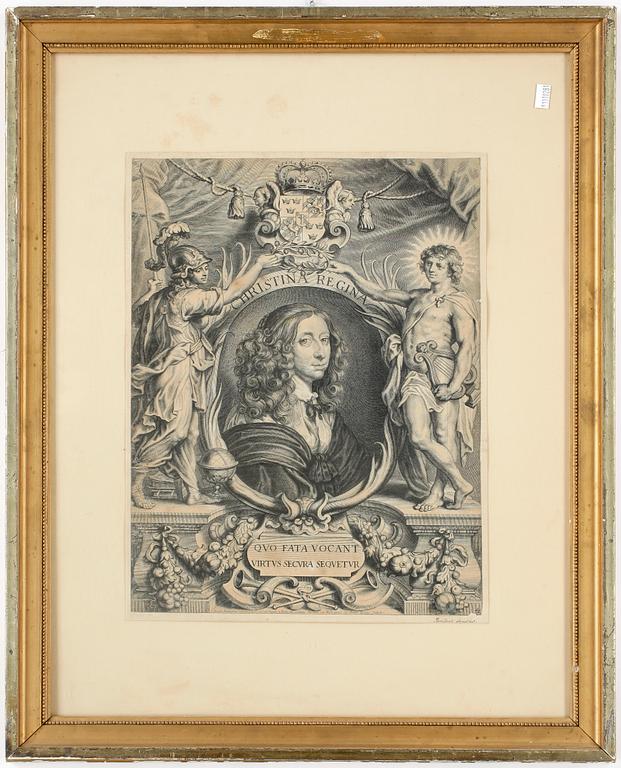 KOPPARSTICK, efter Anshelm van Hulle, graverad av Paul Pontius, 1600-tal.