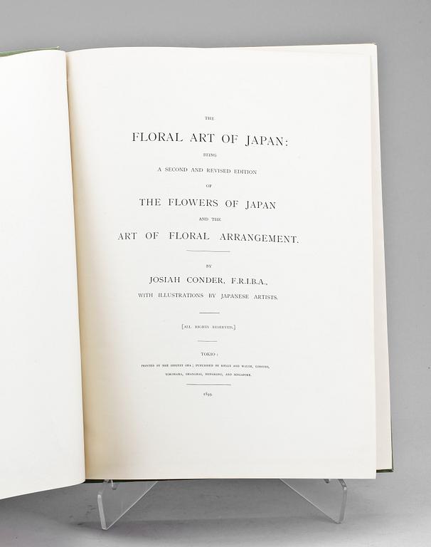 BOK, "The Floral art of Japan", Tokyo 1899.