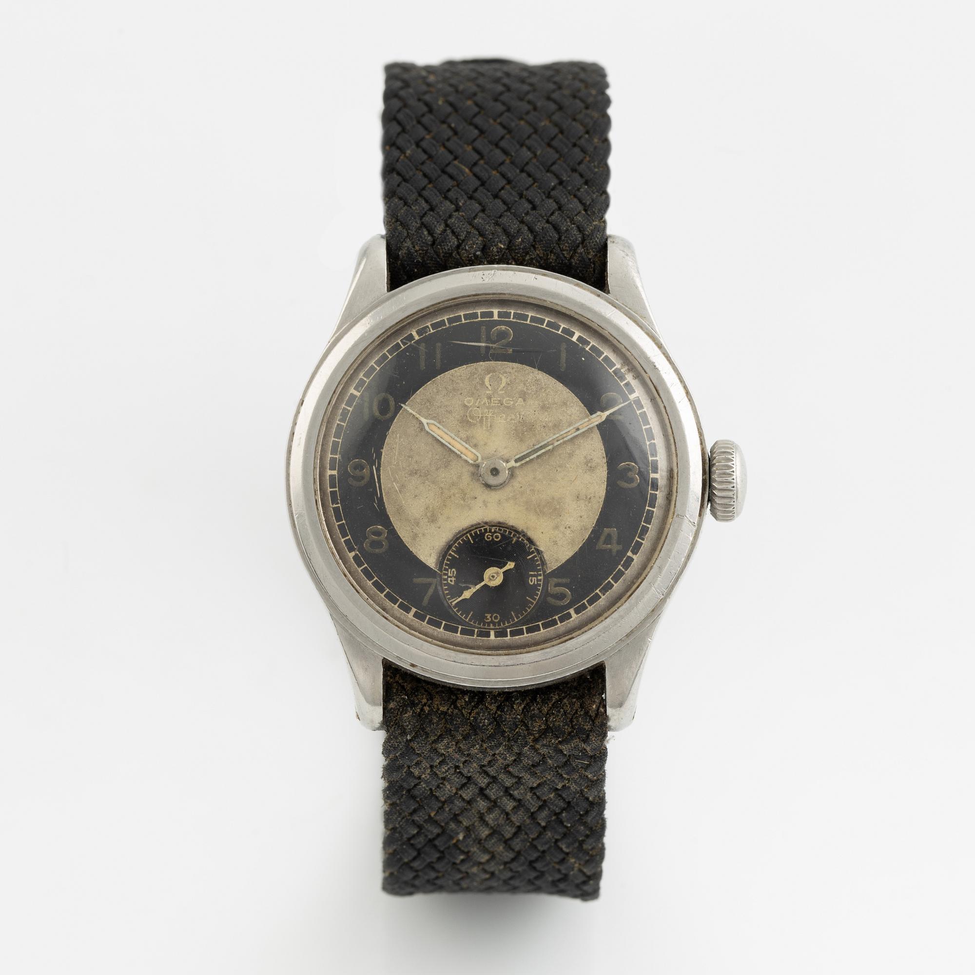 Omega, Officer, armbandsur, 30,5 mm.