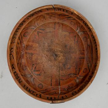 BOLLE, allmoge, Norge, bär datering 1786.