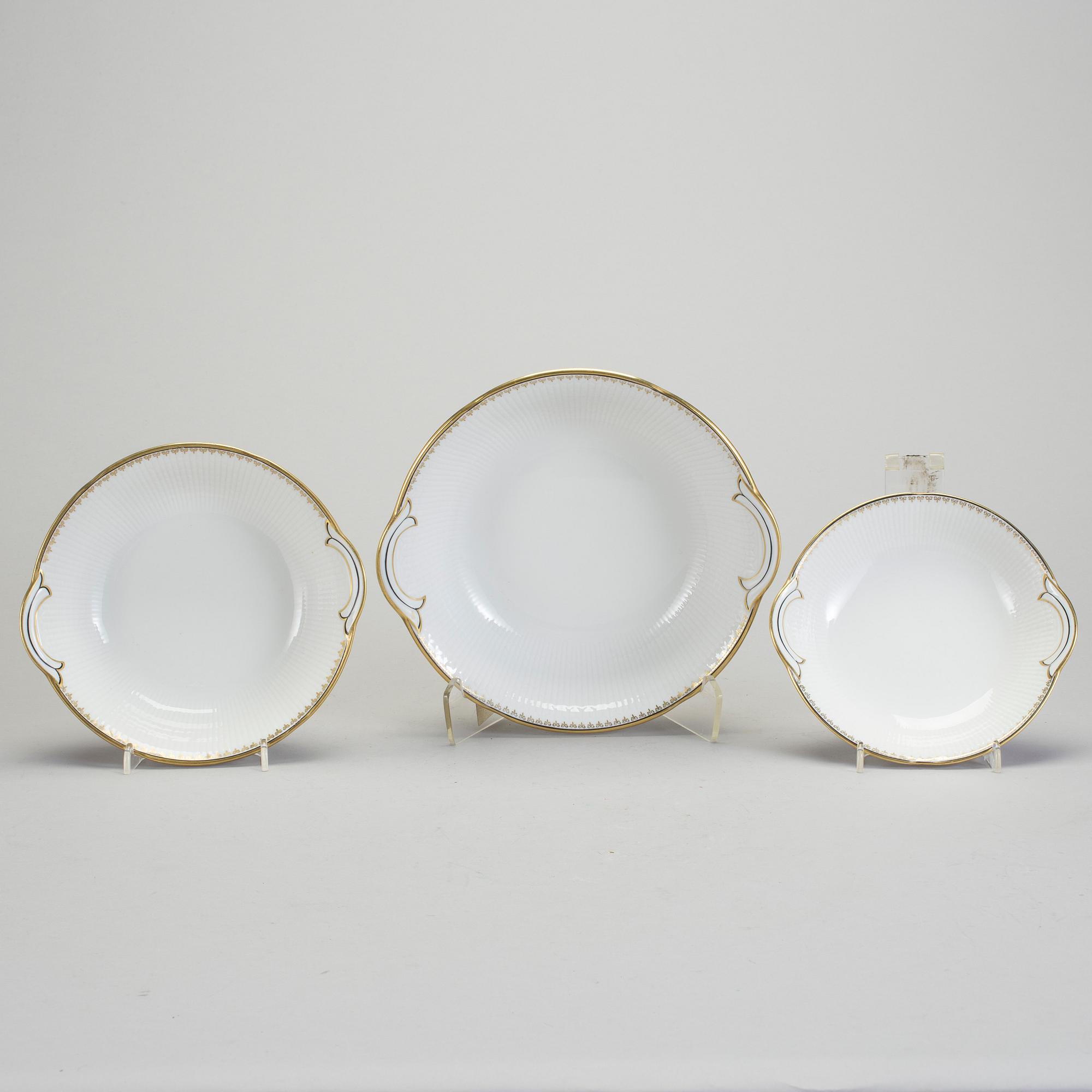 SERVISDELAR, 78 delar, porslin, "Swedish Grace", Louise Adelborg, Rörstrand, 1950/60-tal.