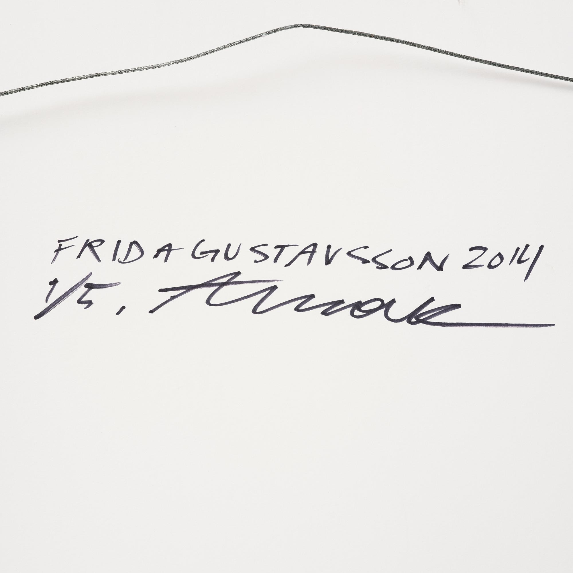 Andreas Kock, "Frida Gustavsson," 2014.