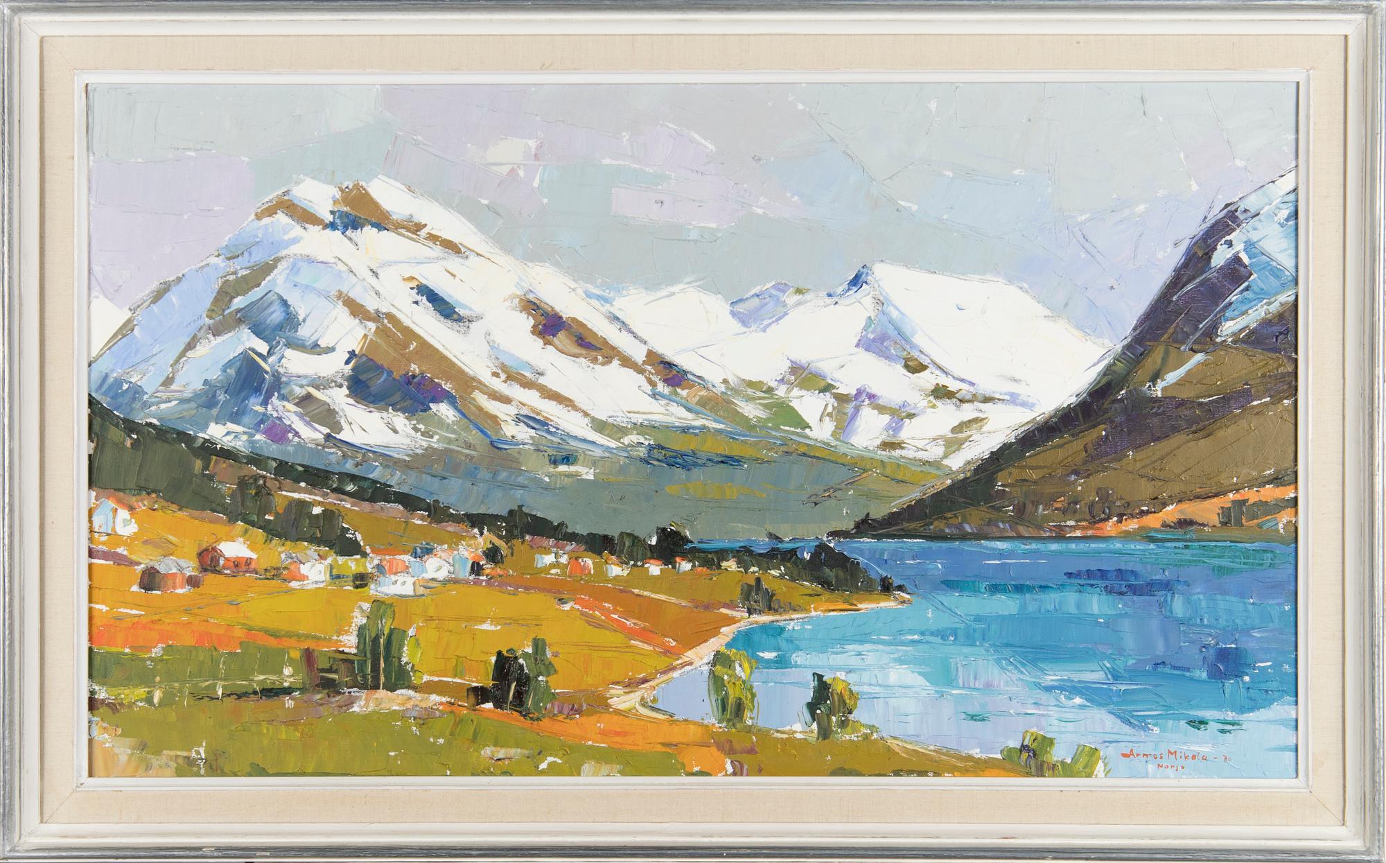 Armas Mikola, Translation: "View from Norway".